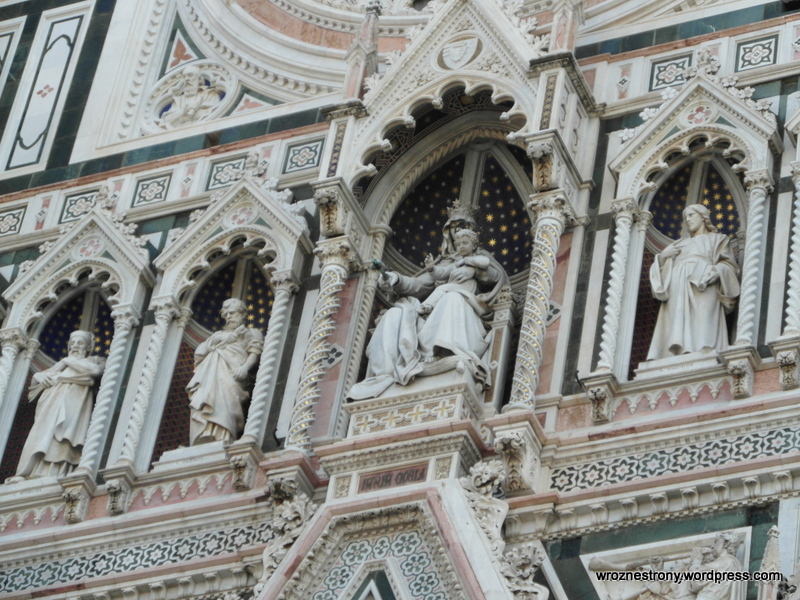Rzeźby na katedrze Santa Maria del Fiore we Florencji