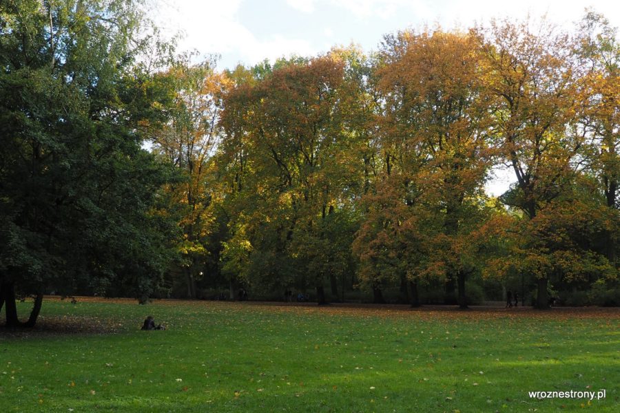Jesień w parku Sołackim